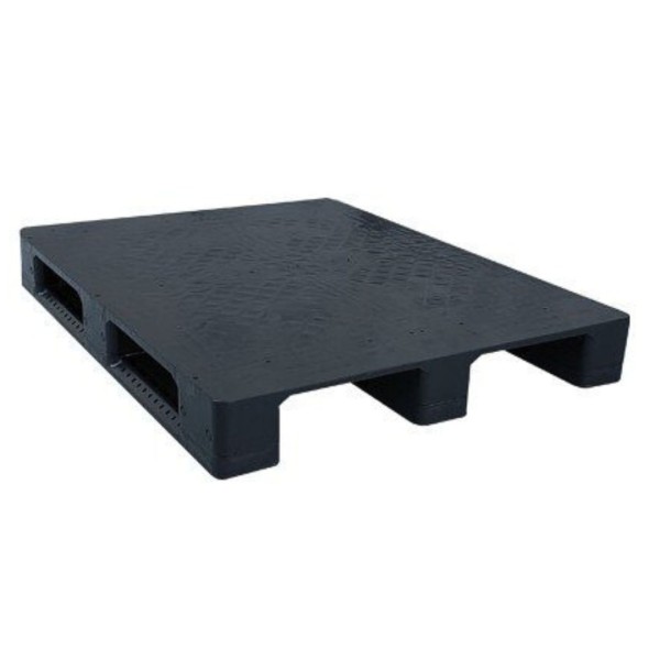 Página de produto: Pallet de plástico preto